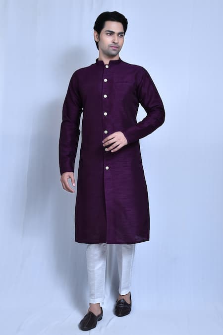 Arihant Rai Sinha Plain Kurta With Pant 