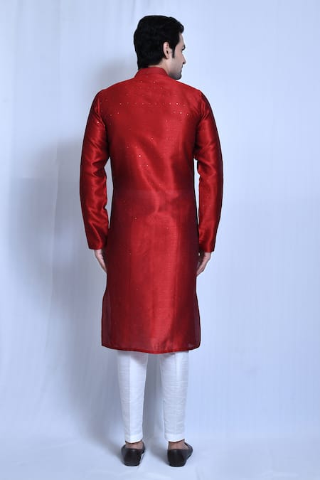 Arihant Rai Sinha Sequin Placement Embroidered Kurta Set 