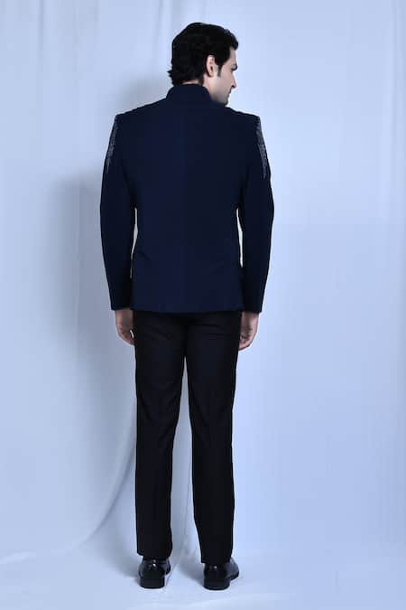 Arihant Rai Sinha Cutdana Embroidered Bandhgala Set 