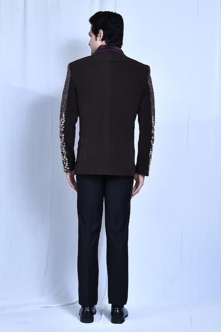 Arihant Rai Sinha Floral Embroidered Coat Set 