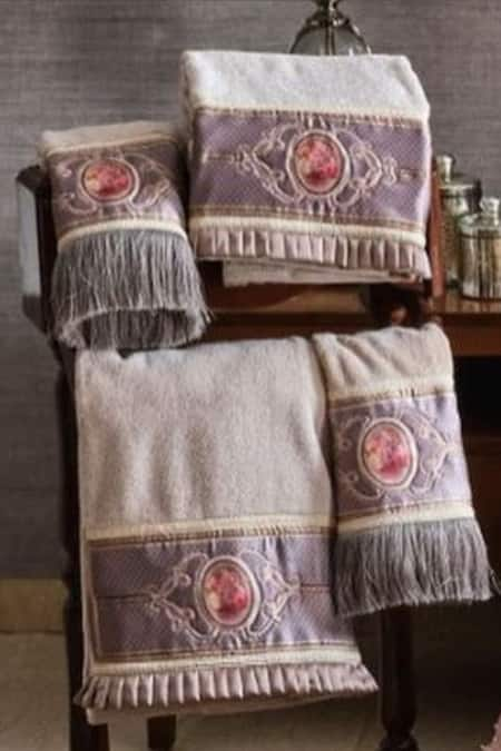 Diva Riche Melba Embroidered Towel Set 