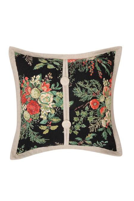 Diva Riche_Green Cotton Botanical April Print Set_Online_at_Aza_Fashions