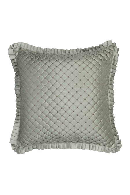 Diva Riche Lattice Quilted Cushion Cover 