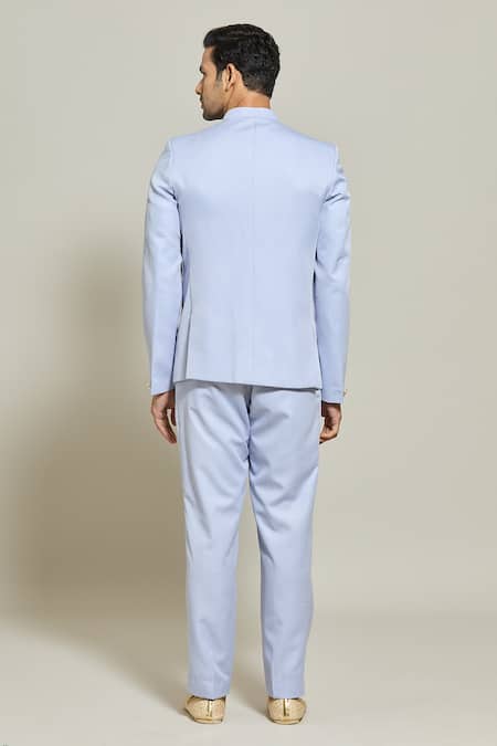 Arihant Rai Sinha Asymmetric Bandhgala & Trouser Set 