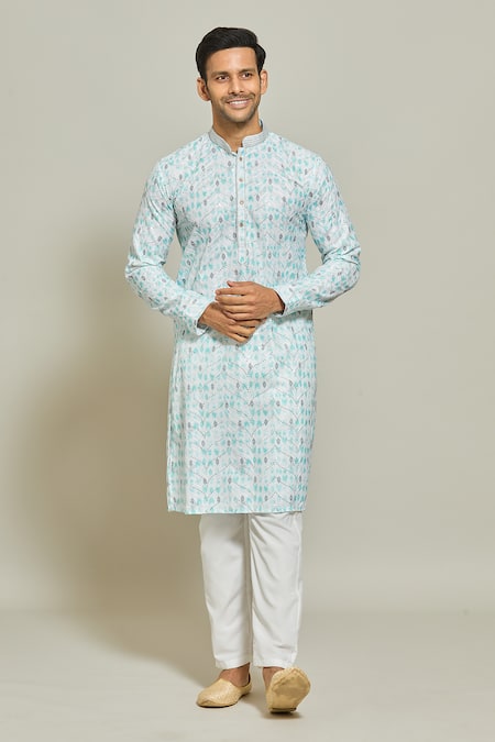 Arihant Rai Sinha Straight Embroidered Kurta 