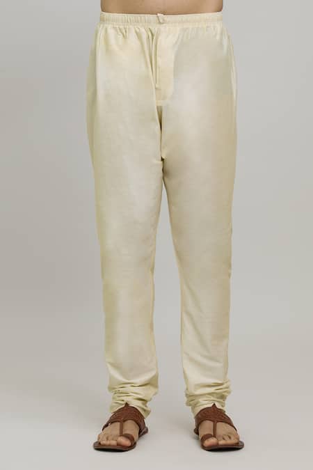 Arihant Rai Sinha_Orange Polyester Embroidery Floral Woven Kurta Set_at_Aza_Fashions