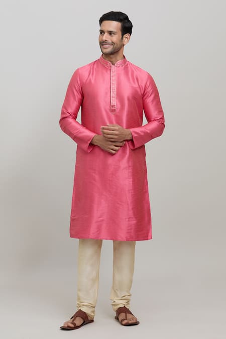 Arihant Rai Sinha Full Sleeve Woven Kurta Set 