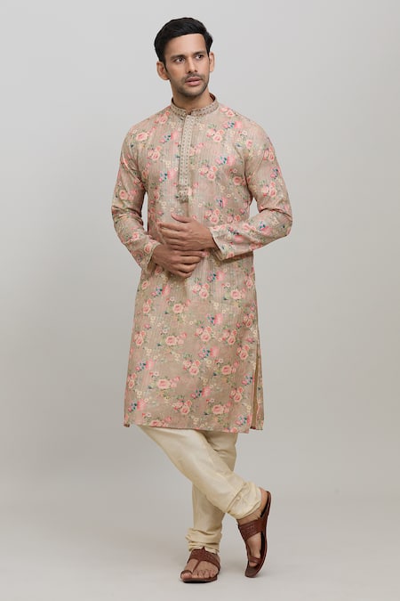 Arihant Rai Sinha Floral Print Kurta Set 