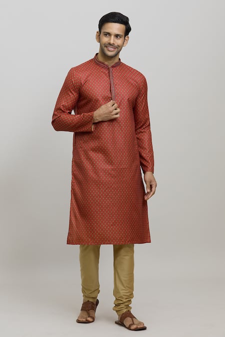 Arihant Rai Sinha Flower Print Kurta Set 