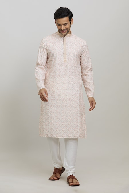 Arihant Rai Sinha Floral Vine Print Kurta Set 