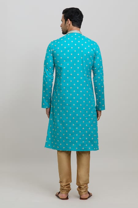 Arihant Rai Sinha Cotton Embroidered Kurta Set 