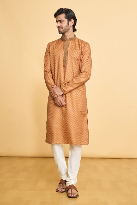 Arihant Rai Sinha Floral Pattern Kurta & Churidar Set 