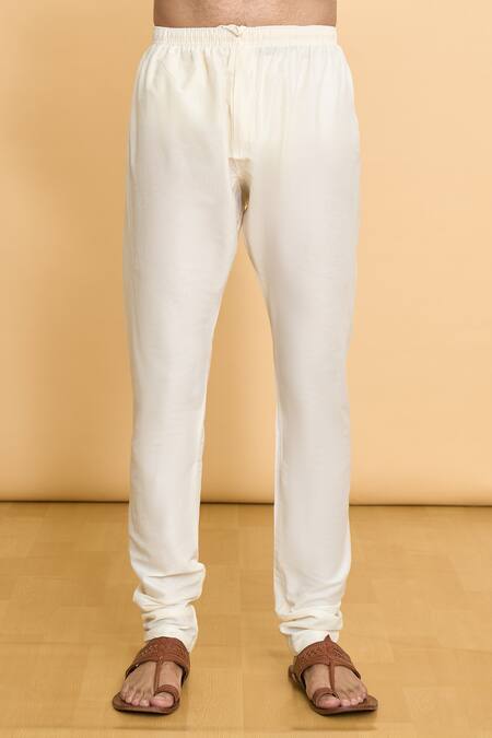 Arihant Rai Sinha_Blue Polyester Beads, Embroidery Thread And Kurta Set_at_Aza_Fashions