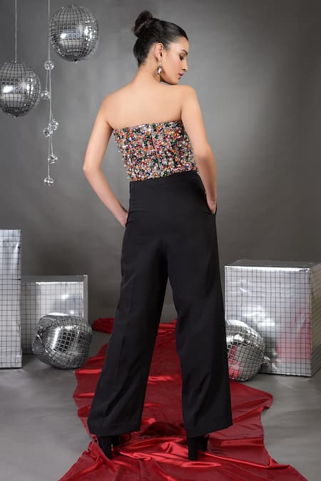 Talking Threads Gemma Mosaic Crystal Embroidered Corset