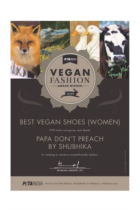 Papa Don't Preach Accessories_Rose Gold Studs Isadora Metallic Studded Stilettos _Online_at_Aza_Fashions