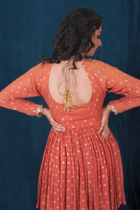 Saubhagya Hand Embroidered Kurta Sharara Set 