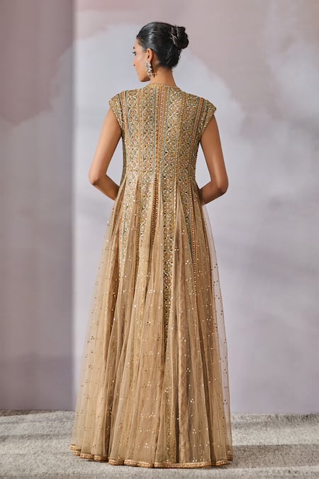 Tarun Tahiliani Embroidered Jacket & Trouser Set 