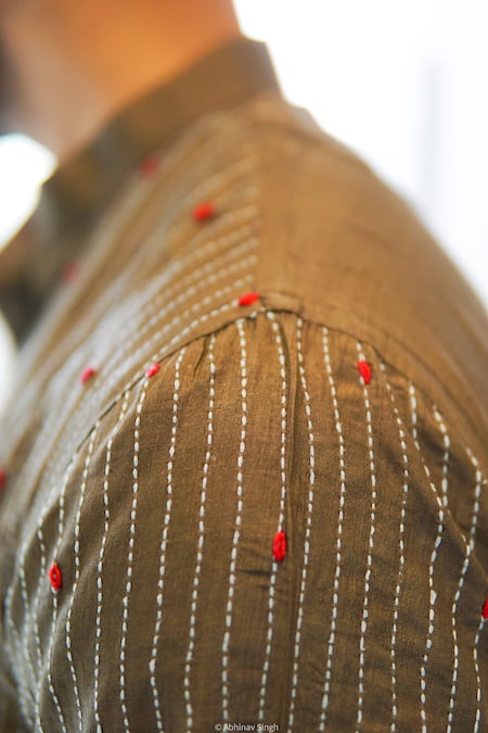 Bihart Sujani Threadwork Kurta 