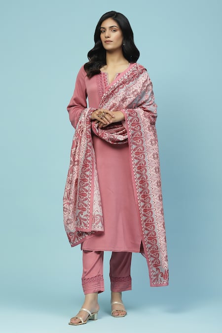 Aarke Ritu Kumar Ersheen Thread Embroidered Kurta Set 