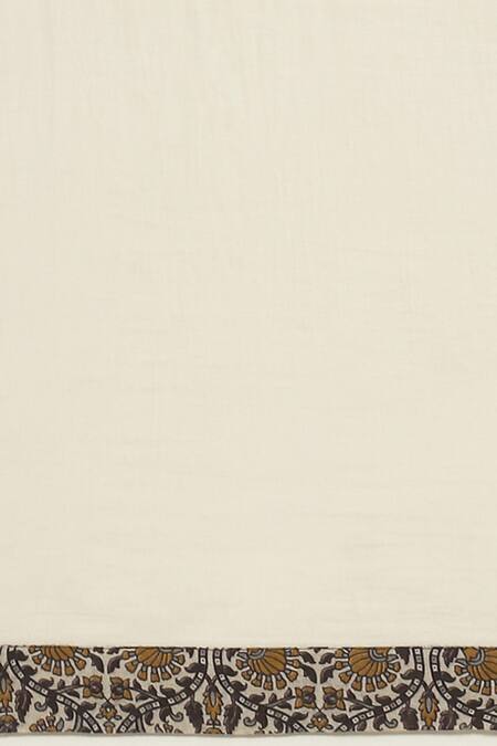 Ritu Kumar, Ri.Ritu Kumar, aarke Ritu Kumar Grey Cotton, Georgette, Viscose Lace, Embroidery Ekka Mughal Print Kurta Set at Aza Fashions Ritu Kumar, Ri.Ritu Kumar, aarke Ritu Kumar_Grey Cotton, Georgette, Viscose Lace, Embroidery Ekka Mughal Print Kurta Set_at_Aza_Fashions