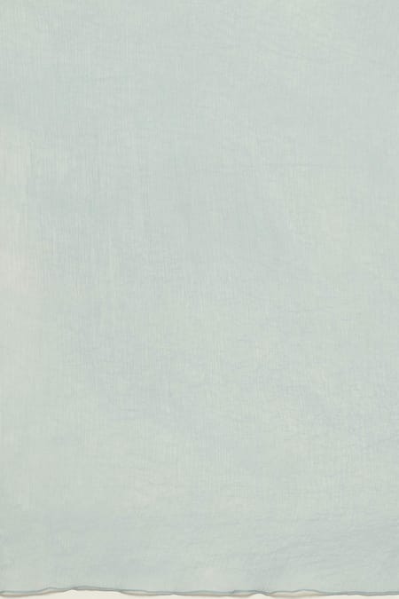 Ritu Kumar, Ri.Ritu Kumar, aarke Ritu Kumar Blue Cotton, Rayon Embroidery Round Neck Botanic Print Anarkali Set at Aza Fashions Ritu Kumar, Ri.Ritu Kumar, aarke Ritu Kumar_Blue Cotton, Rayon Embroidery Round Neck Botanic Print Anarkali Set_at_Aza_Fashions