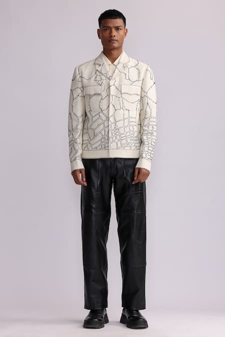 Countrymade Land Meta Embroidered Short Jacket 