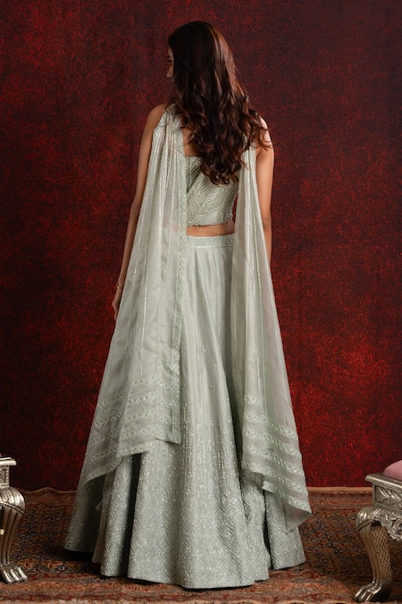 Shikha And Srishti Design Embroidered Lehenga Set 