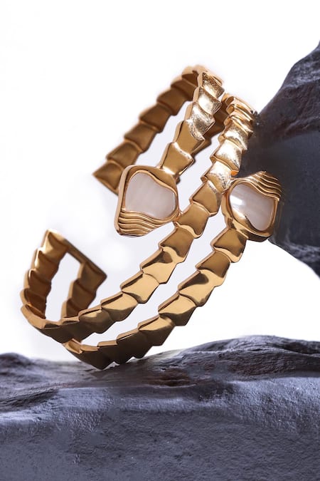 Anaash White Stones Pret Embellished Cuff Online at Aza Fashions Anaash_White Stones Pret Embellished Cuff _Online_at_Aza_Fashions