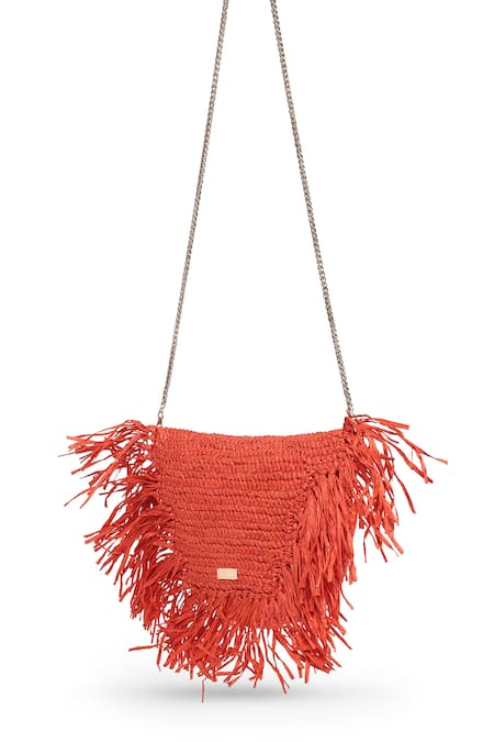 JENA Tassel Work Crossbody Bag 