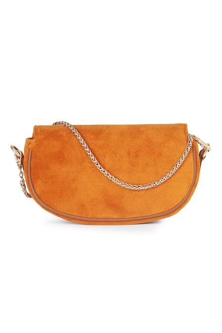 Jena Velvet Tassel Work Crossbody Bag 