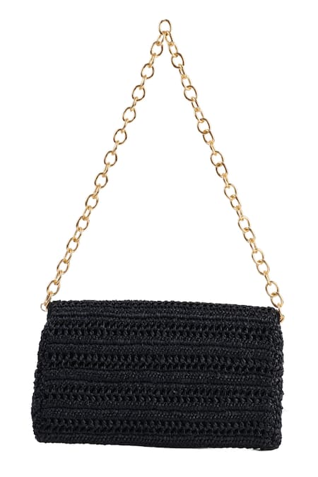 Jena Slim Real Emblem Embellished Clutch 