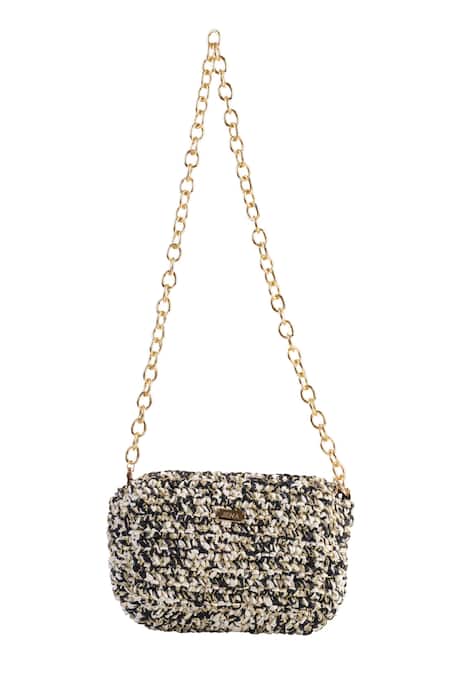 Jena 3-Weave Embellished Clutch 