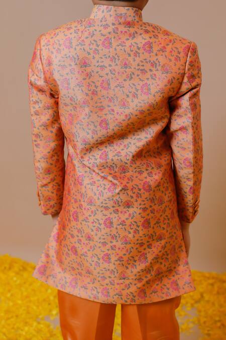 Swati Golyan Floral Print Jodhpuri Set 