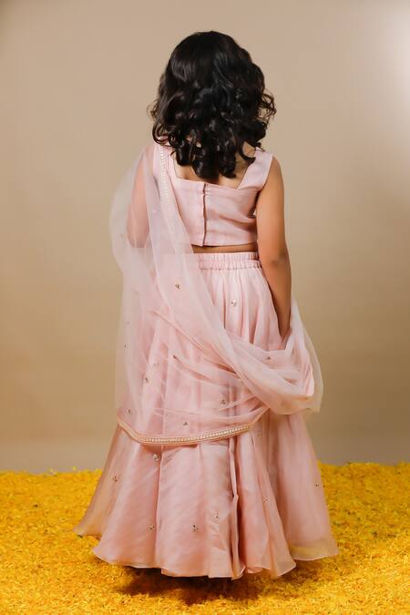 Swati Golyan Placement Embroidered Lehenga Set 