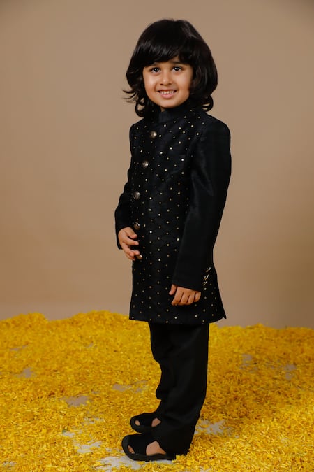 Swati Golyan Sequin Embroidered Jodhpuri & Pant Set 