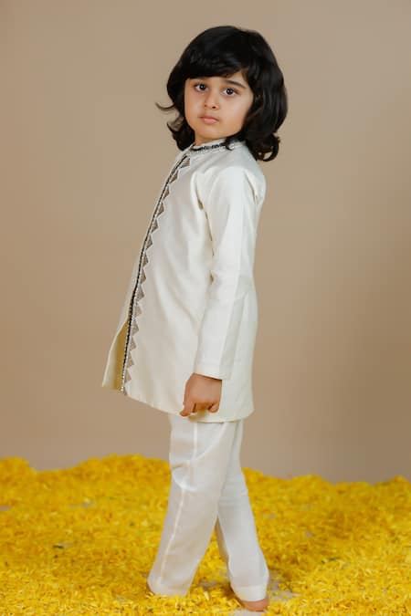 Swati Golyan Sequin Embroidered Bandhgala Set 