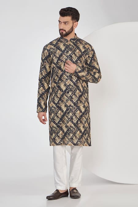 Kasbah Abstract Print Kurta 