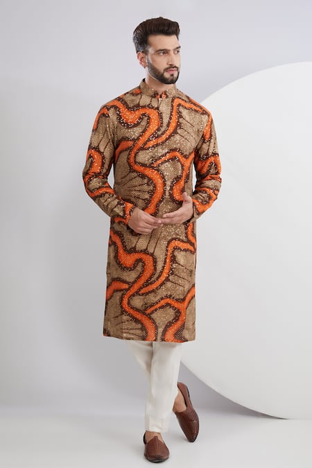 Kasbah Jaal Embroidered Kurta 