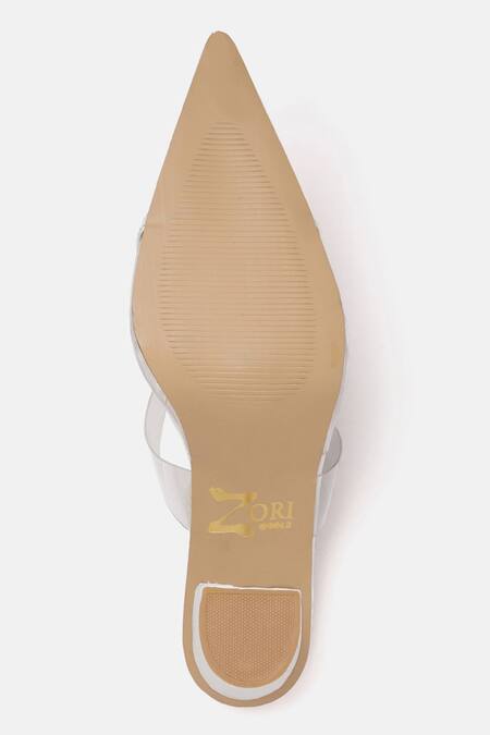 Zori World_White Heart Toe Heels _Online_at_Aza_Fashions