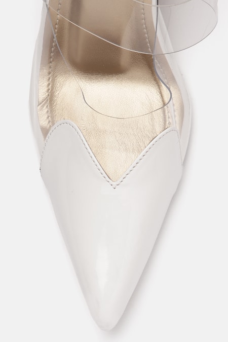 Shop_Zori World_White Heart Toe Heels _Online_at_Aza_Fashions