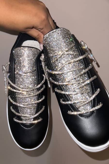 Zori World Athena Sequin Embellished Sneakers 