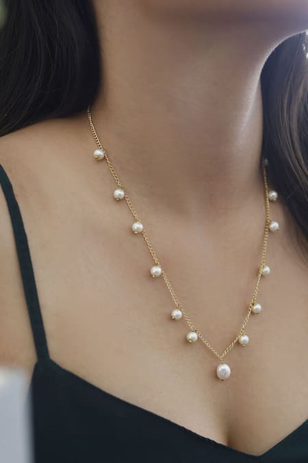 Do Taara Pearl String Necklace 