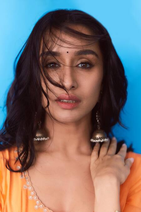 Buy_Sangeeta Boochra_Gold Plated Hexagon Shaped Jhumkas _Online_at_Aza_Fashions