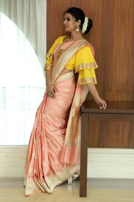 Buy Sangeeta Boochra Gold Plated Temple Carved Cutwork Pendant Necklace Online at Aza Fashions Buy_Sangeeta Boochra_Gold Plated Temple Carved Cutwork Pendant Necklace _Online_at_Aza_Fashions