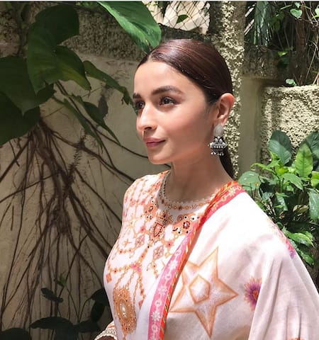 Sangeeta Boochra_Silver Plated Ghunghroo Oxidized Carved Earrings _Online_at_Aza_Fashions