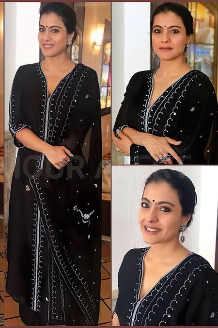 Buy_Sangeeta Boochra_Silver Plated Mirrors, Cut Work Embellished Floral Earrings _Online_at_Aza_Fashions