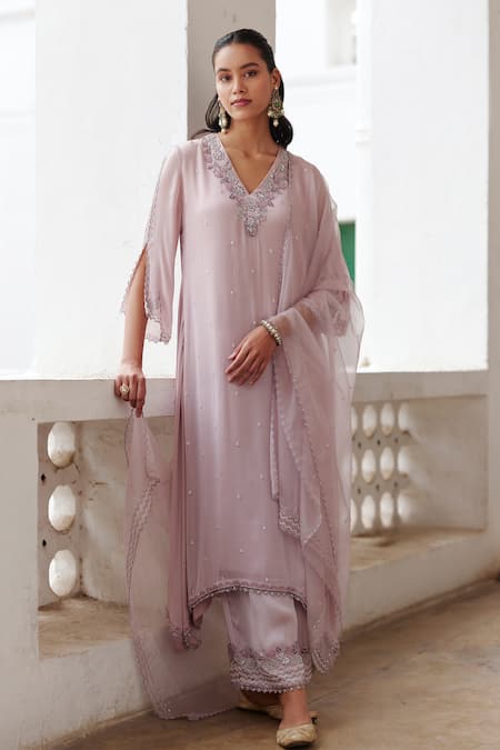 Label RSD Floral Hand Embroidered Palazzo Set 