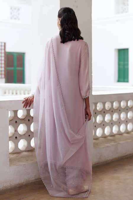 Label Rsd Floral Hand Embroidered Palazzo Set 