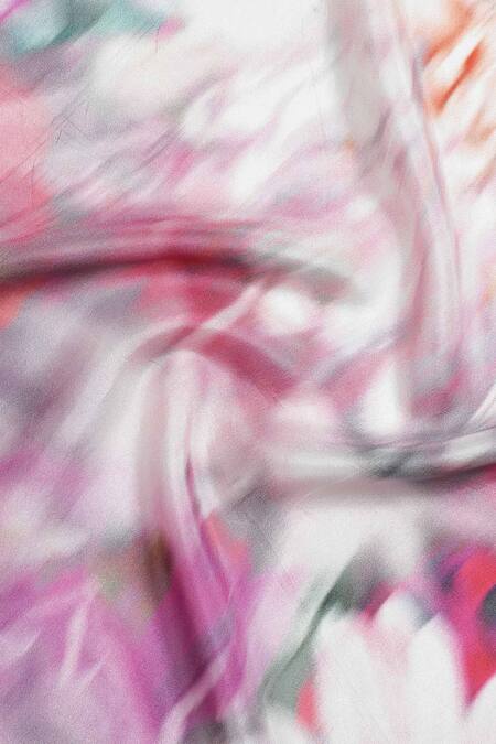 Shop_Shingora_Fuchsia Floral Ombre Print Silk Stole _Online_at_Aza_Fashions