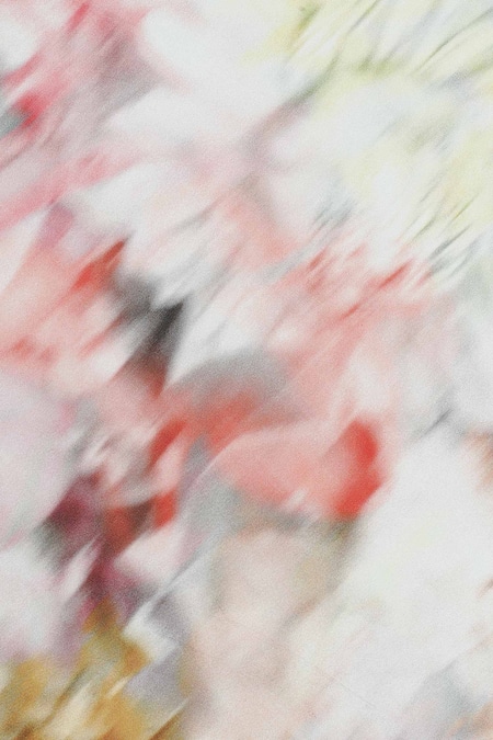 Shingora_Peach Floral Ombre Pattern Silk Stole _at_Aza_Fashions